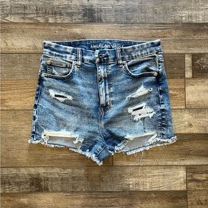 High waisted shorts
